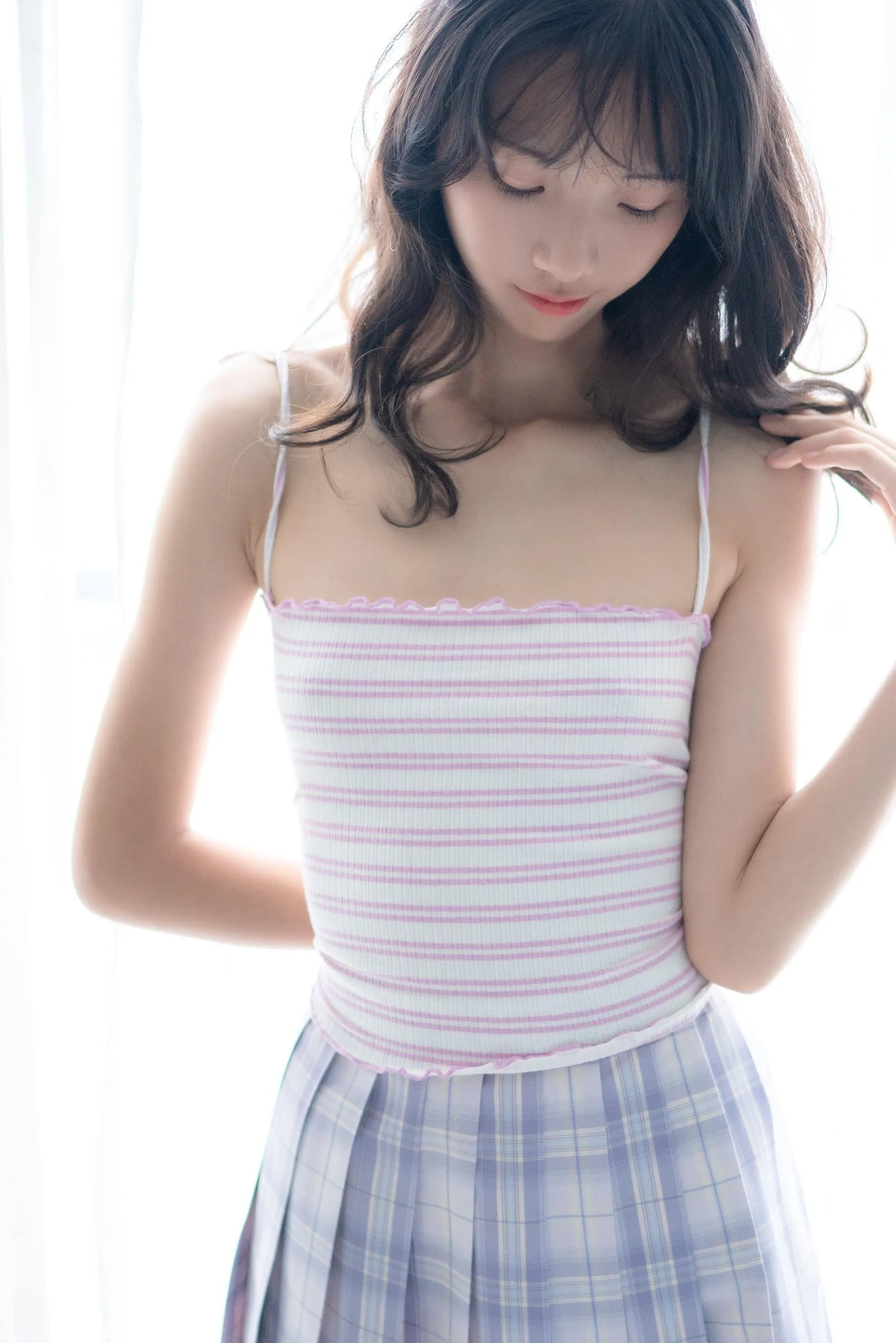 西瓜少女 NO.017 清新JK [48P]插图5